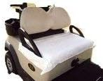 Nif Tee Seat Golf Cart Bench Seat Cover, Made of Soft 100% Cotton Washable Velour Terry Cloth, Fits All Standard Electric Golf Carts, Keeps Golfers Comfortable on The Greens Year Around, NTS