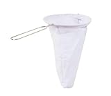 FSBY: Tea/Coffee Filter, Size 3.0 inches, Reusable, Traditional Thai style, Cloth Tea Filter Sock, Pour Over, Dripper Filter, Coffee Strainer