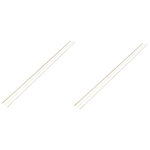 Matériau pour modèles réduits en laiton solide Healvian 6pcs