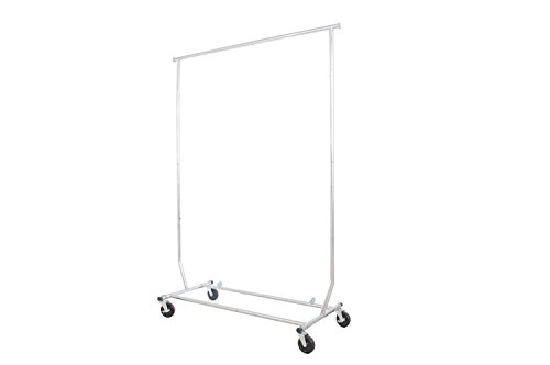 ForHauz hg-1130-cr-single Cr-Single Commercial Adjustable Single Garment Rack