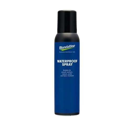 Blundstone Waterproofing Spray for Boots and Shoes – Protective Barrier for Rain, Snow, and Stains – Waterproof Weather Repellent Treatment for Leather Footwear, Suede, Nubuck, and Fabric, 125ml
