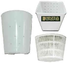 Homestead Cheese Making Moulds for Soft Cheese - Set of 3