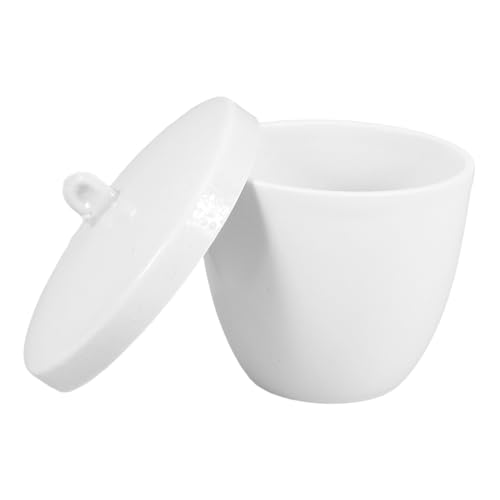 NAMOARLY 70ml High-temperature Crucible for Gold Porcelain Crucible Cup for Aluminum Metal Casting