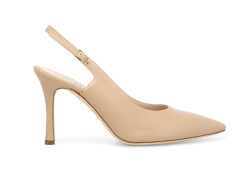 Escarpins à bride arrière en cuir D Collet D188Q : la chaussure idéale du bureau aux sorties