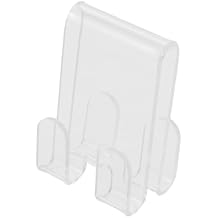 SHOWERORO Frameless Shower Door Hook Over Door Towel Hanger No Drill Installation Bathroom Hardware 3.07X1.96X1.57In Sturdy Acrylic for Glass Shower Doors