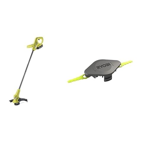 Ryobi 18V ONE+ Cordless Grass Trimmer with EasyEdge Cover