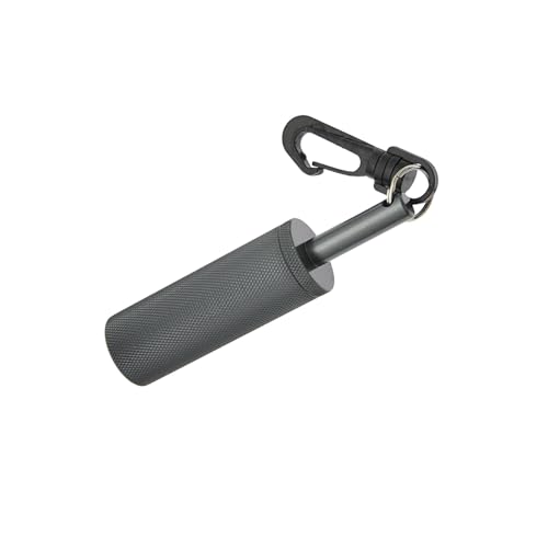 wisoolkic Anillo vibrador Submarino para Buceo Equipo de Buceo Premium para una atención y comunicación efectivas Durante el Seguridad Tanque Sonajero Stick Tech, Negro, 11.8 x 2.8 cm