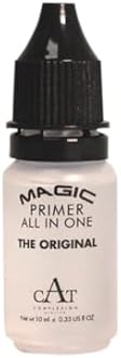 CAT Magic Primer All in One The Original Make-up Mixing Liquid for Waterproof Sweat Resistance and Smudge Proof for Ultra Long Wear Transparent Small