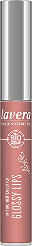lavera Glossy Lips - Rosy Sorbet 05 - cosmétique naturel - nourrissant avec de l'huile de jojoba bio et du beurre de fleur bio - Sans gluten - Sans silicone - 5,5 ml