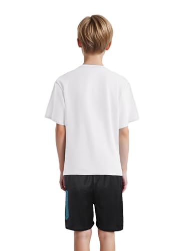 Kids Boys Quick Dry Sports Set Short Sleeve Letters Printed Tshirt and Short Hot Pants Outfits Sportwear2