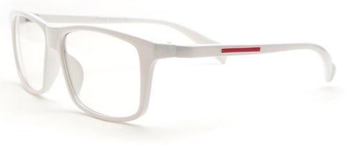 IG Simple Sleek Comfortable Big Clear Lens Glasses2