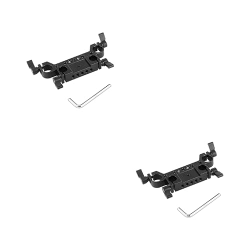 Fixation tige 19 mm à 15 mm aluminium conversion rig épaule