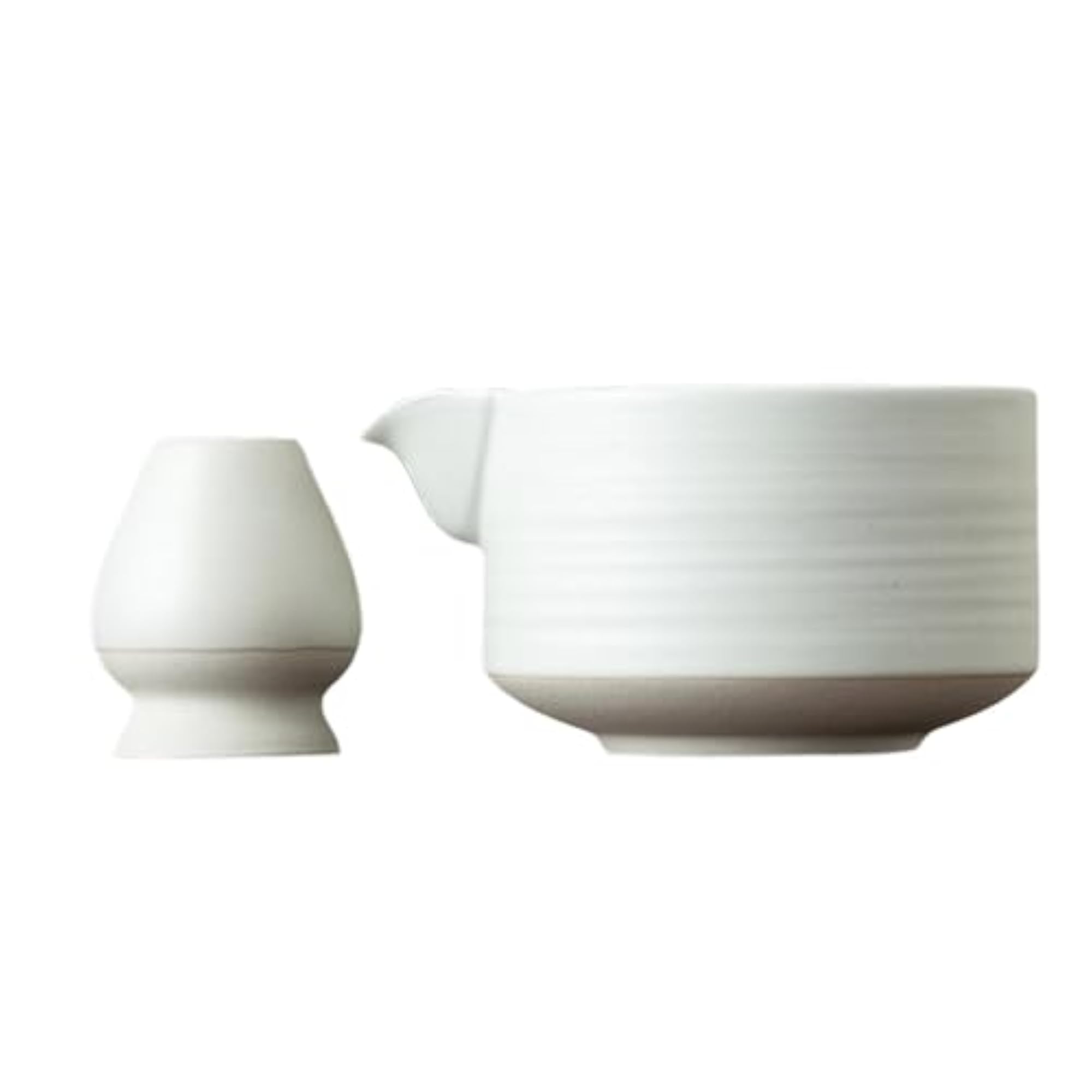 Matcha Whisk Set Tabletop Supplies, Matte White