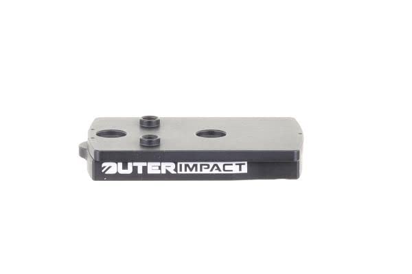 Outerimpact "Micro" Red Dot Adapter für S & W M&P Shield Plus, Ansicht 2