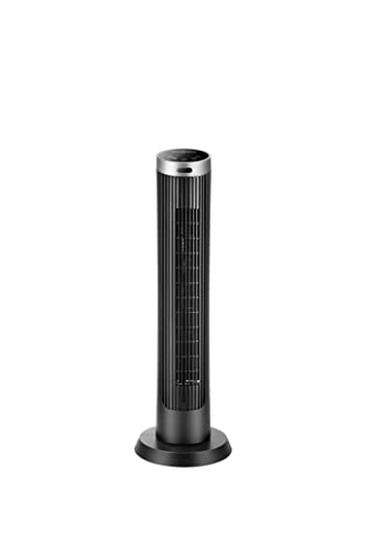 Omnibreeze Digital Electric Tower Fan, With Remote Control, Led Display, Standing Bladeless Floor Fans Cooling And Quite 36/40Inch Indoor Living Room Bedroom Use (36 Inch) #TOP7