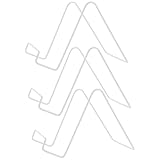 Support photo en métal : grâce à sa structure triangulaire, ce support est stable et maintient fermement une assiette en céramique sans la faire basculer. support pour cadre photo de bureau