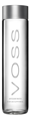 Voss Natural Still Mineral Water In Glass Bottle, 800 ml