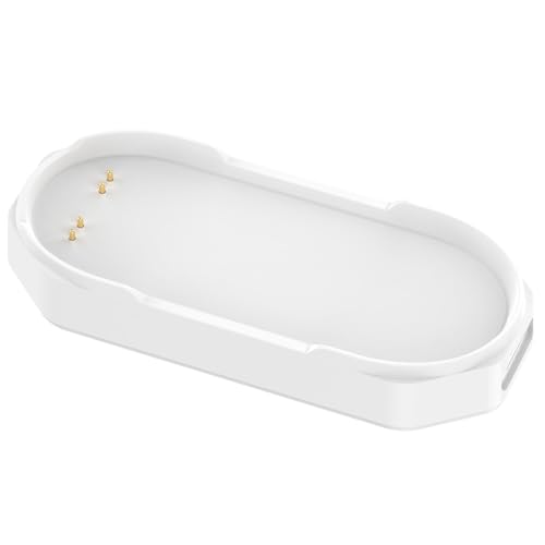 RuenTech 対応PLAUD NotePin AI 充電アダプター,Type-C ポート対応 携帯型充電器 PLAUD NotePin AI ボイスレコーダー充電用 変換USB-C/TPC-C plaud notepin ai 充電器セット 磁気吸着 軽量 持ち運び便利 (ホワイト)