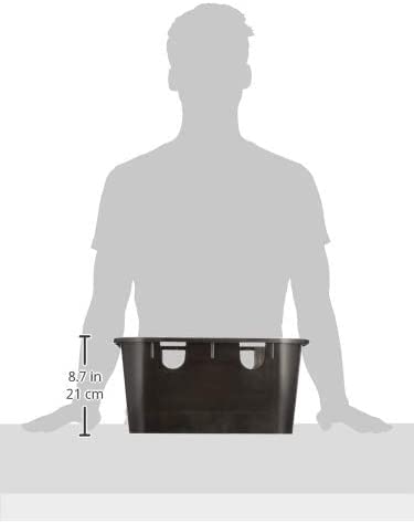 Suinga – Bouche d'arrosage rectangulaire en polyéthylène 43x32x20 cm – Résistante aux intempéries – Capacité 2-3 électrovannes