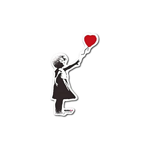 Amazon.co.jp: BANKSY バンクシー 透明 ステッカー BNK-009XS