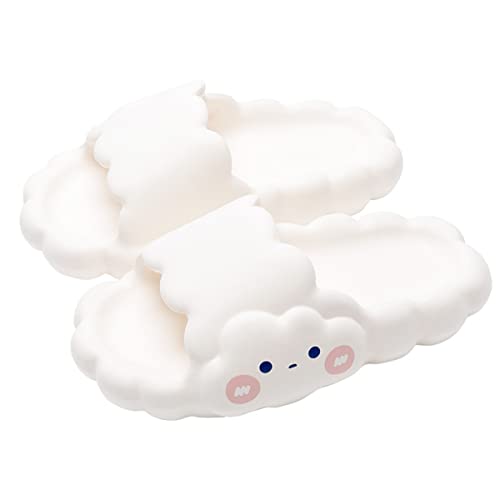 Süße Hausschuhe Kawaii Slide Sandalen Dusche Rutschfeste Badesandalen Spa Comfort Soft Ultra Lightweight für Paare (A10,39-40) Cover