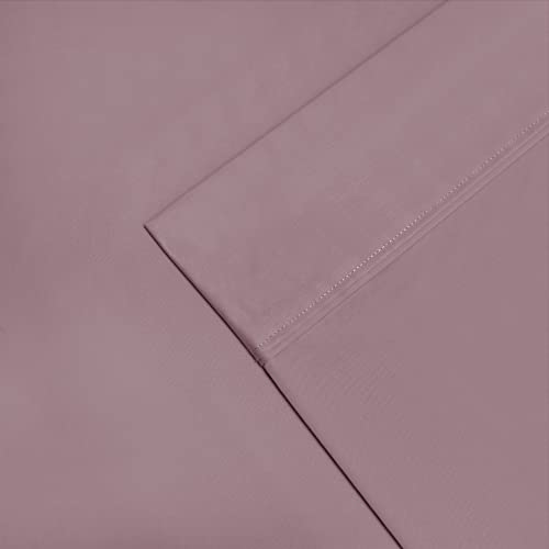 Superior 1200-Thread Count Egyptian Cotton Solid Pillowcase Set, Zephyr, Standard - Image 3