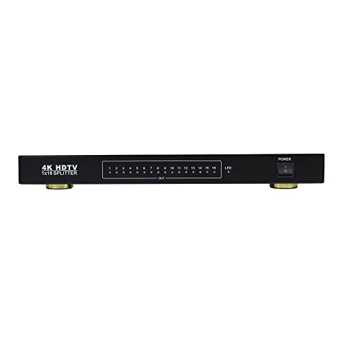 HDMI Splitter 1.3 3D PNI duplicador de señal 1 entrada y 16 salidas para monitores Full HD
