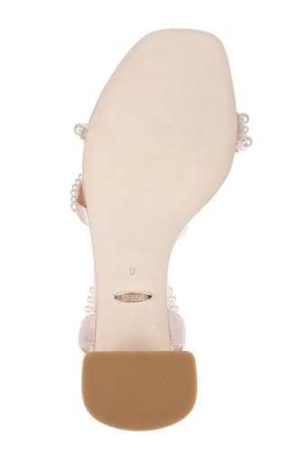 Image of Badgley Mischka Women's Feisty Pearl Block Heel