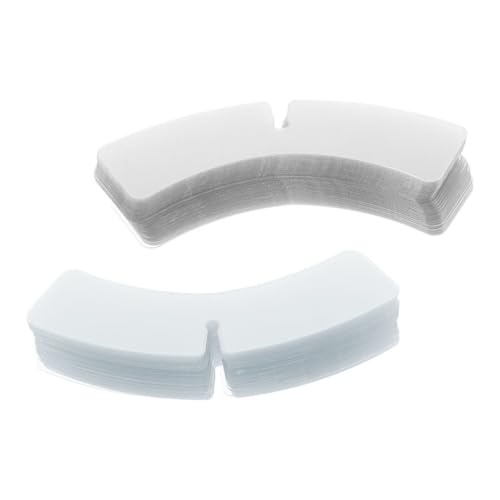 SHERCHPRY 100pcs Plastic Collar Stays For Dress Shirts Transparent Collar Inserts Shirt Collar Support Collar For Men And Women Collar Fixing Accessories