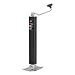 CURT 28570 Direct-Weld Heavy-Duty Trailer Jack Black 8,000 lbs, 15-1/4 Inches Vertical Travel