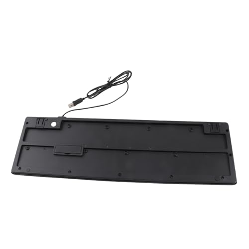 Clavier Azerty dla Języka Rosyjskiego K1800 Klawiatura Mniejszościowa – 104 Klawisze Przewodowa Klawiatura do Gier i Komputera USB z Kablem o Długości 4,9 Stopy do Ergonomicznego