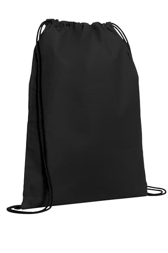 Port Authority Core Cotton Drawstring Cinch Bag2