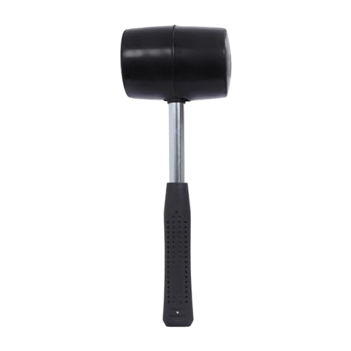Image of Rubber Mallet 24 oz (680 G) | Tubular Metal Handle | Solid Rubber Head | Ergonomic Non Slip Handle | Designed for Non Marking application such as Assembly, Flooring, Home & Professional
