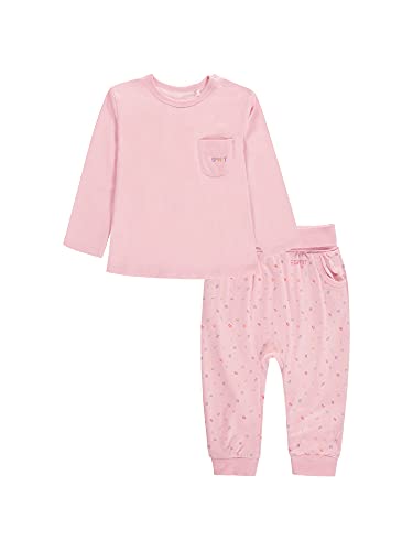 ESPIRT Baby-Mädchen Jogginghose Hose, Blush |Rose, 80 Cover