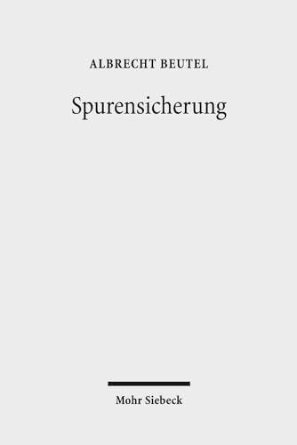 Spurensicherung: Studien zur Identitätsgeschichte des Protestantismus