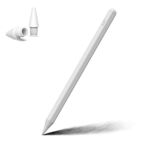 Image of KXT Tilt Sensitivity Palm Rejection Stylus Pen for Apple Ipad(2018 and After) 6 7 8 9 10 Th Generation Ipad Pro 11 Pro 12.9 Inch Air 3&4&5 Mini 5&6, Precise Writing Drawing Pen(MBlack-9)