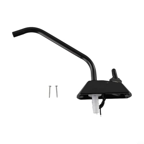 Eawfgtuw 360 Grad drehbarer elektrischer Wasserhahn-Schalter, 12 V Gleichstrom, für Wohnmobil, Anhänger, Wohnmobil, Boot, schwarz, Edelstahl, wasserdichte Silikonabdeckung Eawfgtuw 360 Grad drehbarer elektrischer Wasserhahn-Schalter, 12 V Gleichstrom, für Wohnmobil, Anhänger, Wohnmobil, Boot, schwarz, Edelstahl, wasserdichte Silikonabdeckung