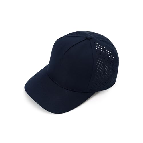 Image of Men Quick Dry Water Resistant Mesh Snapback Baseball Cap Adjustable Hat 22 inch-23.6 inch(56-60cm) for Golf Running Workout