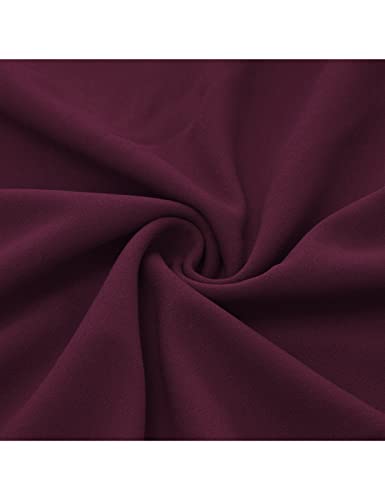 HomRain Wedding Guest Dresses for Women Vintage Short Sleeves Casual Fit and Flare Cocktail Formal Dress for Tea Party