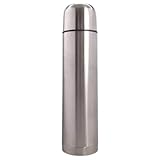 Garrafa térmica inox 1 litro | conserva bebidas quentes e frias por