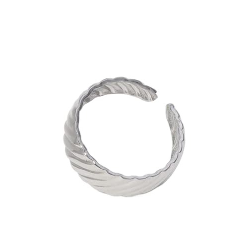 Bijoux bague homme femme idée cadeau idéale avec design irrégulier moderne