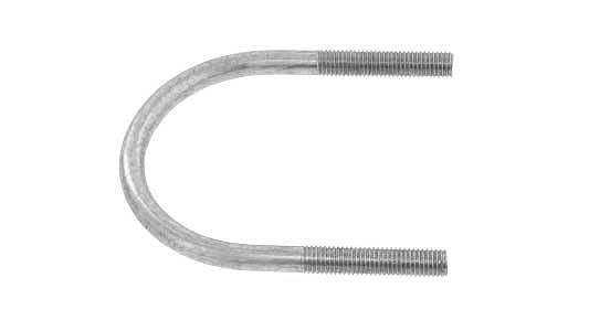 Amazon.co.jp: Uボルト（鋳鉄管用 1個 Uﾎﾞﾙﾄ(ﾁｭｳﾃｯｶﾝﾖｳ 12X75A ｽﾃﾝﾚｽ