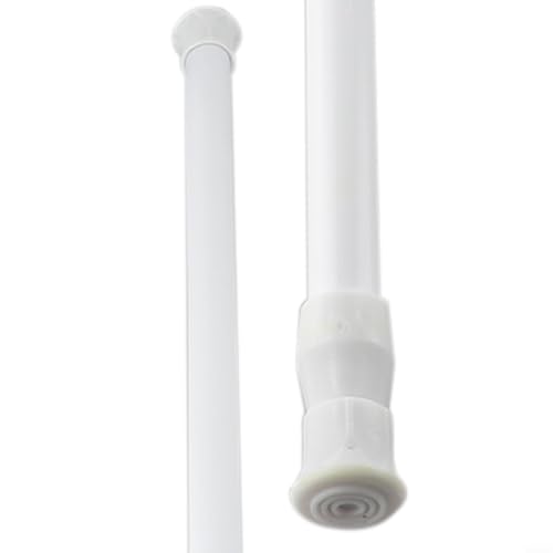Vidonergy Tringle à rideaux télescopique extensible à ressort 30-50 cm, 40-70 cm, 60-110 cm, sans perçage, pour fenêtre, salle de bain, cuisine (60-110 cm) – vue 4