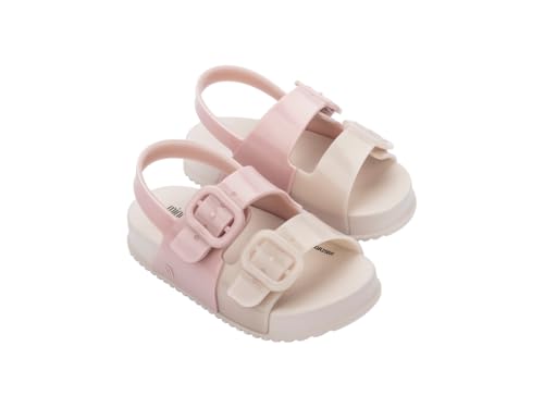 Image of mini melissa Cozy Jelly Sandals for Toddlers & Little Kids - Summer Sandal w /Adjustable Back Strap, Jelly Shoes for Girls & Boys