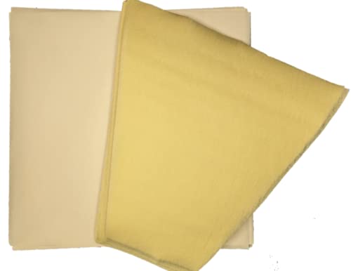 Corn Husk Substitute: Tamale Wrapper Kit.(White) 50 of each Husk substitute and white outer wrappers.