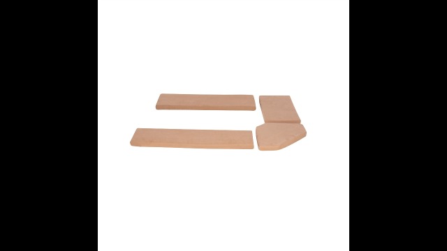 Linon Chelsea Cushion Set, Beige, 43.39"W x 14.76"D x 1.97"H