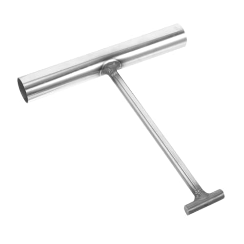 JECOMPRIS Manhole Lid Lifter Sturdy Hook for Lifting Manhole Covers Pulling Cargo and Operating Rolling Doors Manhole Cover Lifter