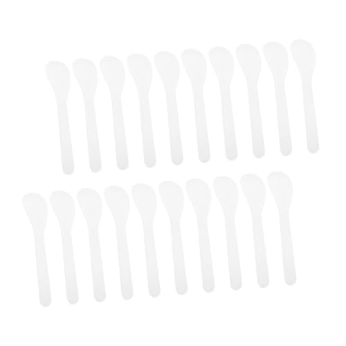 Didiseaon 50 Piezas Mini Espátula De Maquillaje Eliminación Piel Máscara Minimaquillaje Belleza Hacer Hialuronico Suave Facial Aplicador De Espátula Para El Plastico