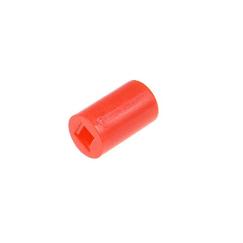 Interrupteur autobloquant 8x8mm avec capuchon rouge pour alimentation micro tact 30 pièces