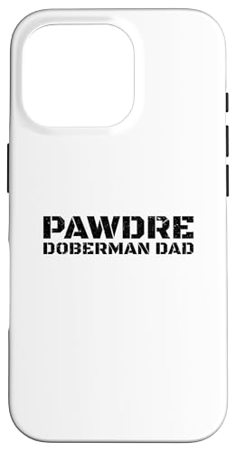 PAWDRE Doberman Dad �X�}�z�P�[�X iPhone 16 Pro �p